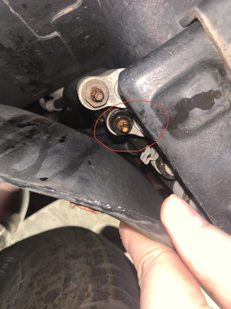 Coolant Leak Front Passenger Side Tire