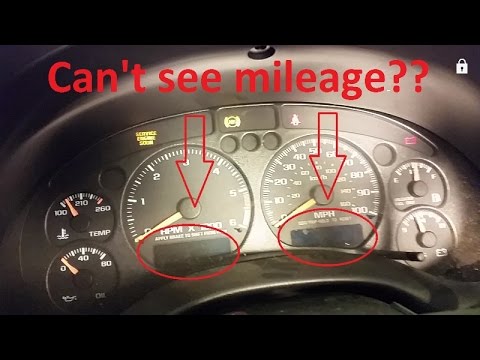 Mileage Not Showing On Dashboard